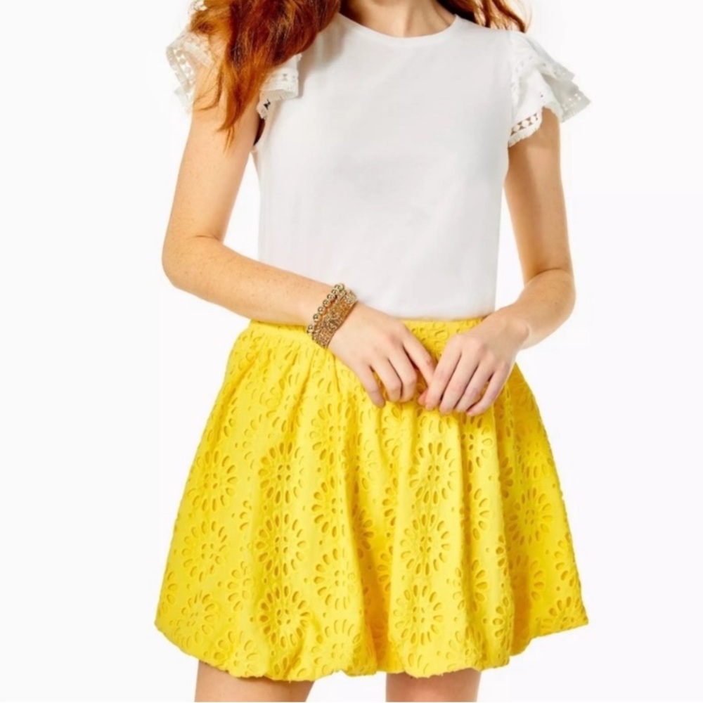 NWT Lilly Pulitzer Eyelet Skirt SOLD OUT ONLINE
